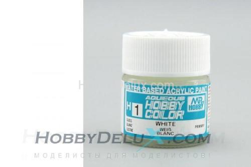 Краска акриловая Hobby Color - H001 Gloss White