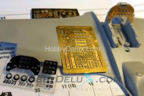 Набор для деталировки интерьера кабины самолета Як-3