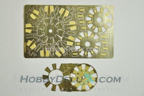 Набор для деталировки капота И-16 с мотором М-62/63