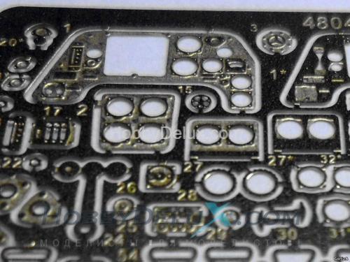 Набор для деталировки сборной модели BF-109 F2/F4