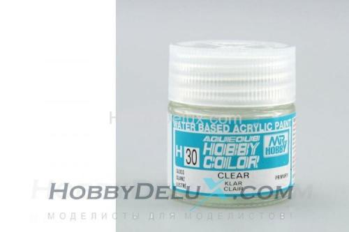 Краска акриловая Hobby Color - H030 Gloss Clear