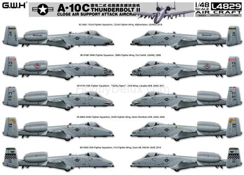 Американский штурмовик A-10C Thunderbolt II