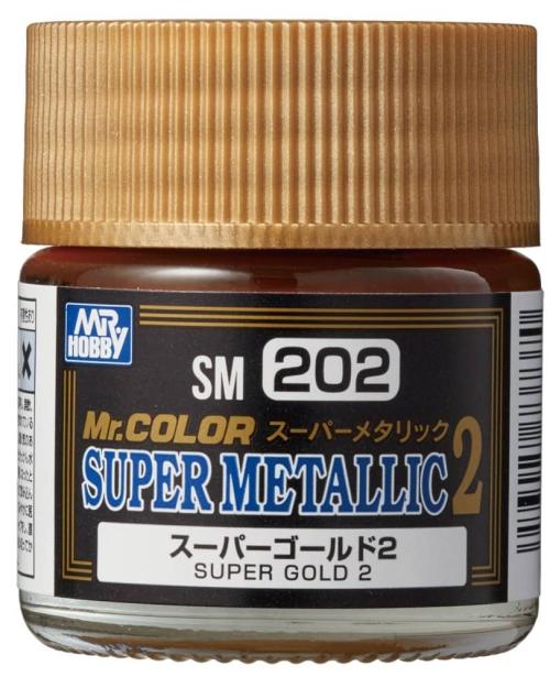 Краска Mr.Color - SM202 Super Gold 2