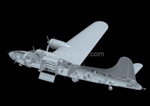 Сборная модель B-17F Flying Fortress