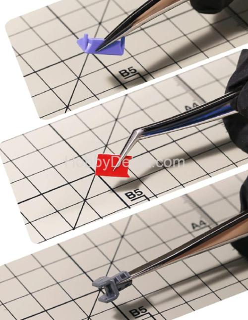DSPIAE AT-TZ02 Пинцет из нержавеющей стали c тупым наконечником