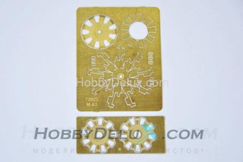 Набор для деталировки капота И-16 с мотором М-63