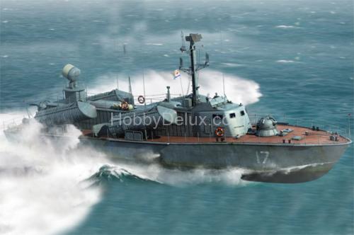 Сборная модель Russian Navy missile boat OSA-2