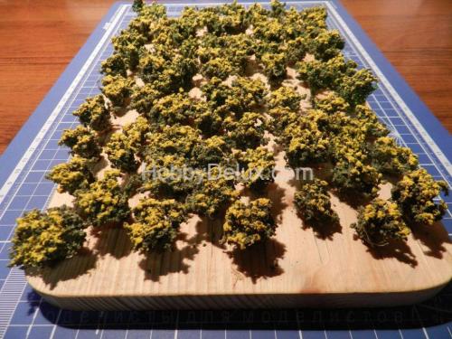 Придорожные растения цветущие (жёлтые) 10 шт.