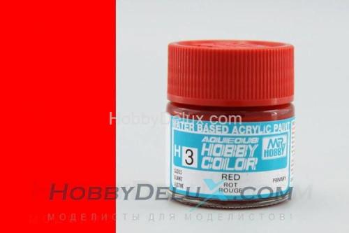 Краска акриловая Hobby Color - H003 Gloss Red