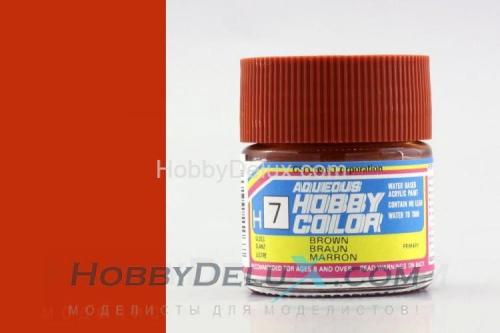 Краска акриловая Hobby Color - H007 Gloss Brown