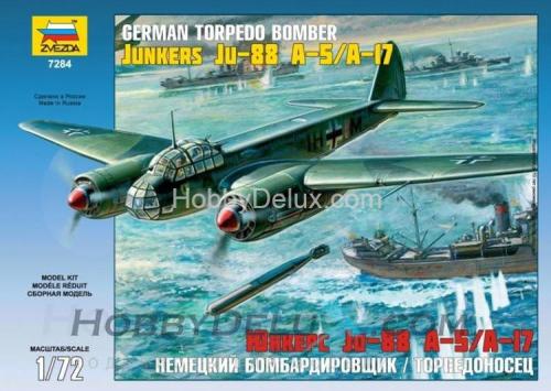Немецкий бомбардировщик/торпедоносец Ju-88 А-17/А-5
