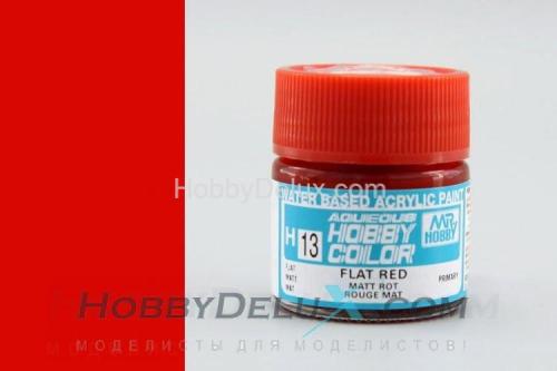 Краска акриловая Hobby Color - H013 Flat Red