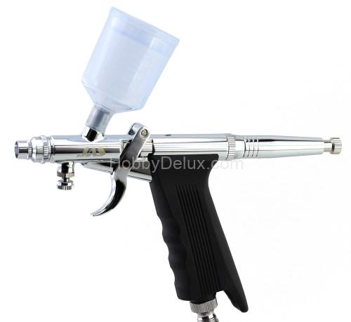 Аэрограф Jas 1180 Air Control (набор: игла, сопло 0,3; 0,5; 0,8мм)