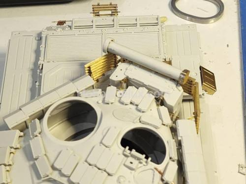 Набор фототравления Противокуммулятивные решётки Т-72Б3М обр. 2016 г. (Meng)