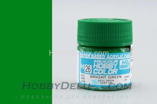 Краска акриловая Hobby Color - H026 Bright Green