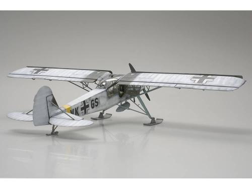 Легкий самолет Fieseler Fi-156C Storch с набором фигур