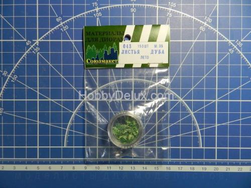 Листья дуба - лето (материал полулатекс)