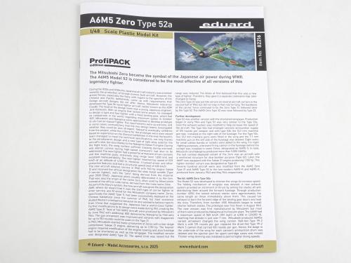 Mitsubishi A6M5 Zero Type 52a ProfiPACK Edition