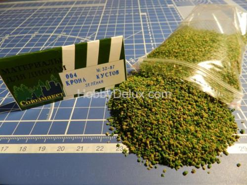 Крона кустов (зеленая)