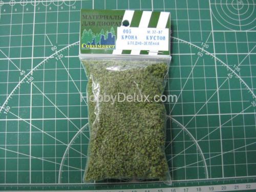 Крона кустов (бледно-зеленая)