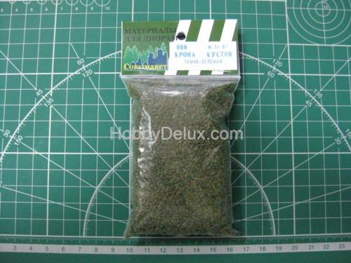 Крона кустов (темно-зеленая)