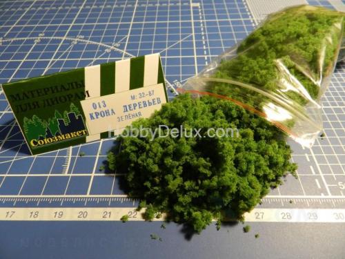 Крона деревьев (зеленая)