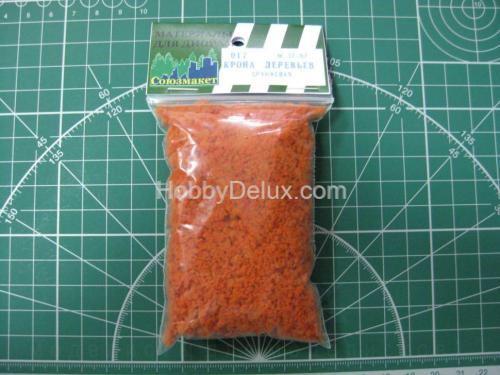 Крона деревьев (оранжевая)