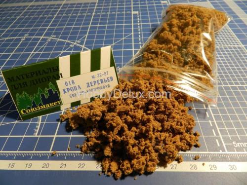 Крона деревьев (светло-коричневая)