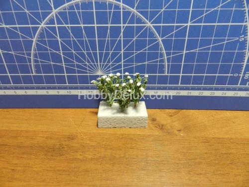 Садовые цветы (белые) 3 шт.