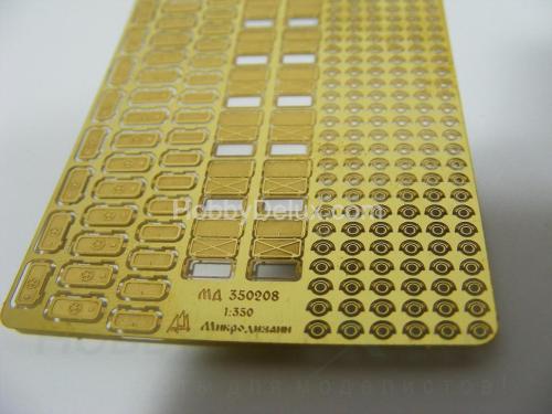 Набор иллюминаторов и дверей для флота 1:350