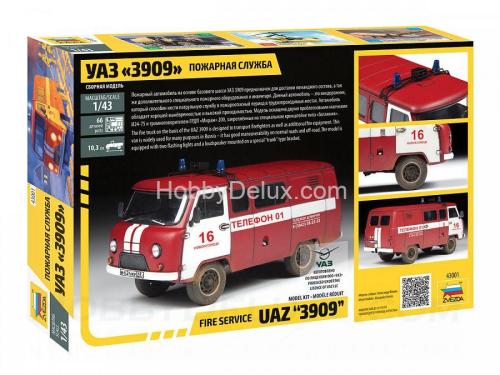 УАЗ «3909» Пожарная служба
