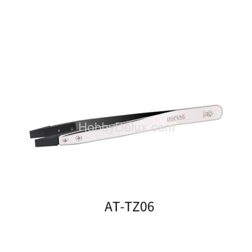 DSPIAE AT-TZ06 Антистатический пинцет из нержавеющей стали c тупым наконечником